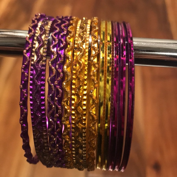 Little Girl Size Bundle of Indian Bangles (Fit Approximately Age 5-7) - Picture 5 of 7